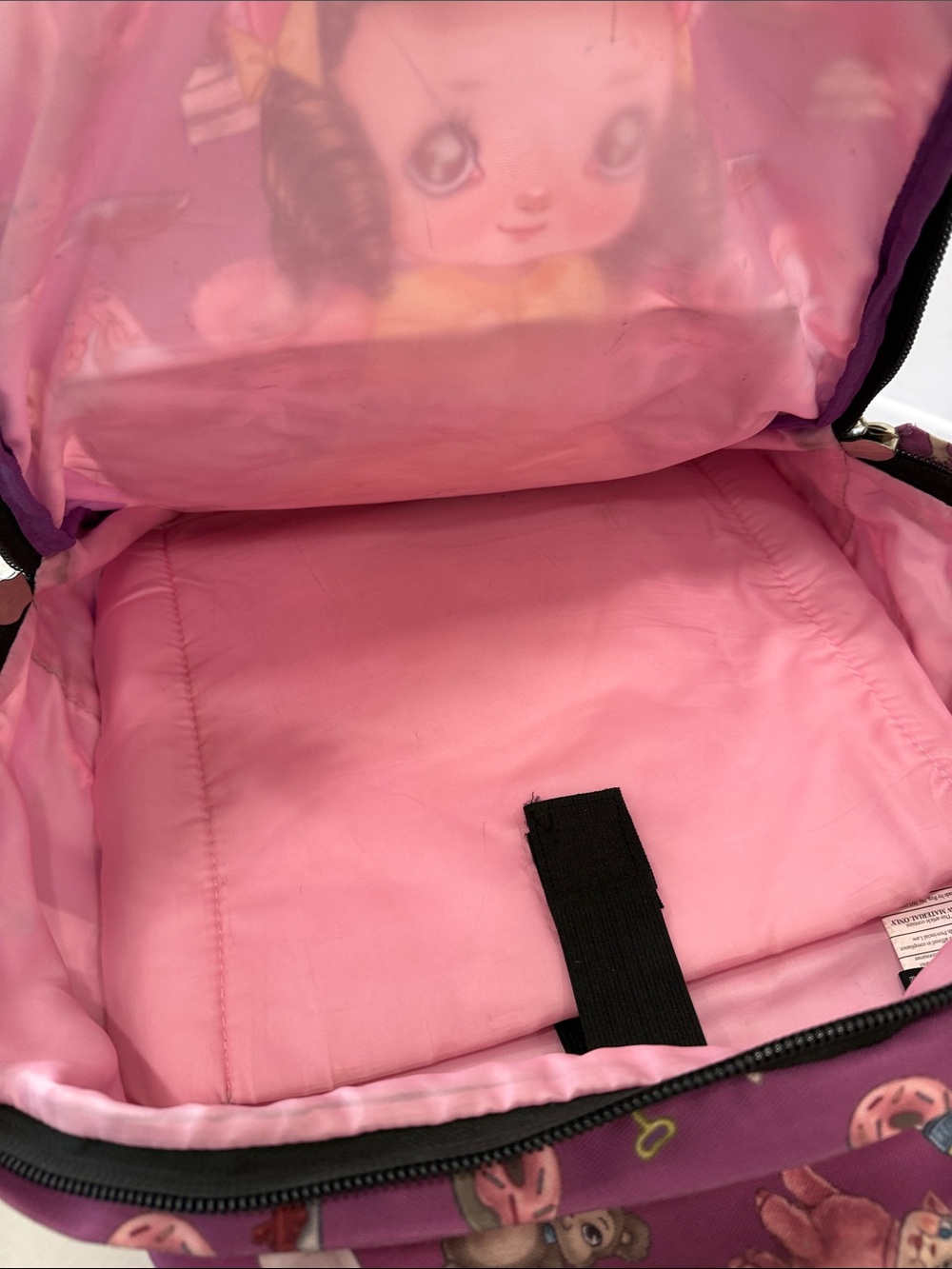 Melanie Martinez Purple Character Backpack - Picture 5 of 10